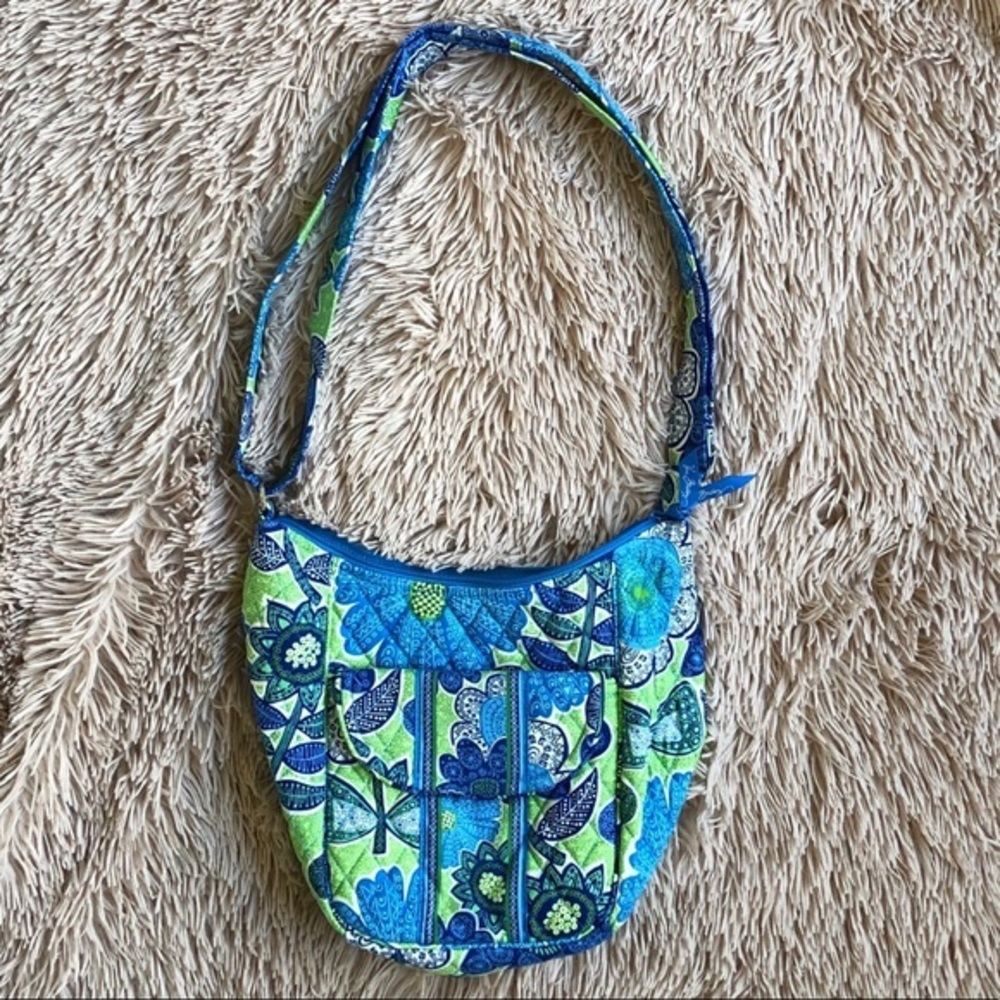 Vera Bradley Lizzy Doodle Daisy Bag